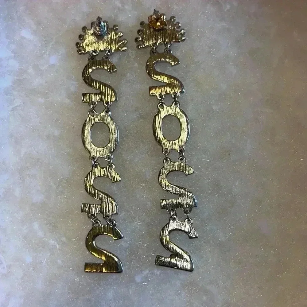 2022 Rhinestone earrings - December graduation